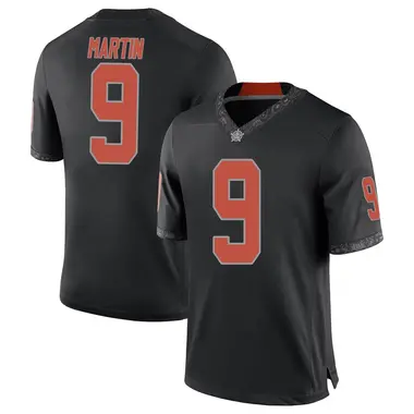 Men's Game Brock Martin Oklahoma State Cowboys Football College Jersey - Black