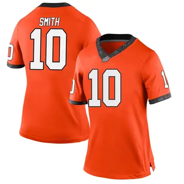 Women's Game Kale Smith Oklahoma State Cowboys Football College Jersey - Orange